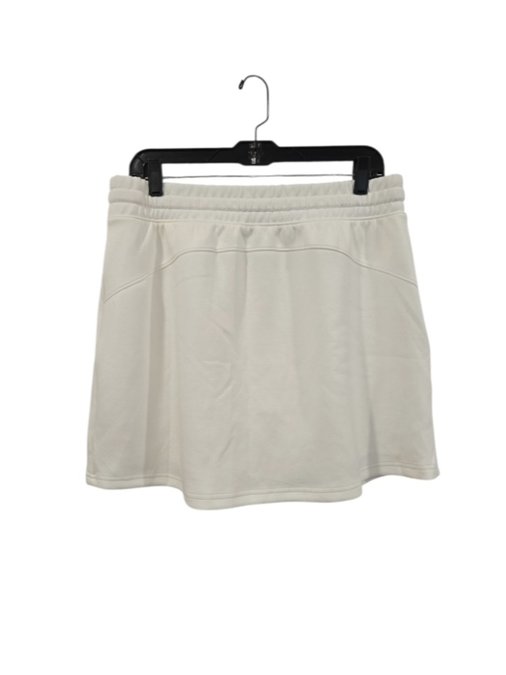 Rae Mode Cream Drawstring Elastic-Waist Skort 1X - Picture 2 of 7